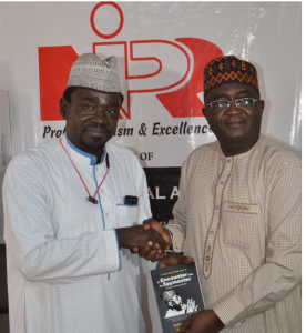 Yushau A. Shuaib of PRNigeria and Mukhtar Sirajo NIPR President